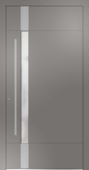 metaku Collection-F068_graualuminium 9007 FS_Aufsatzfüllung