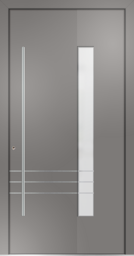 metaku Collection-F267_02_graualuminium 9007 FS_Aufsatzfüllung