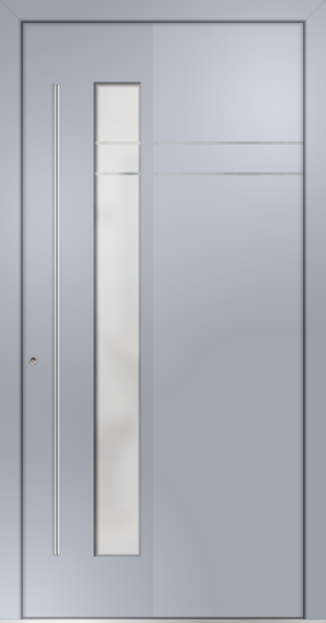 metaku Collection-F272_weissaluminium 9006 FS_Aufsatzfüllung