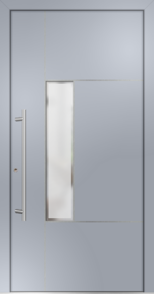 metaku Collection-F275_weissaluminium 9006 FS_Aufsatzfüllung