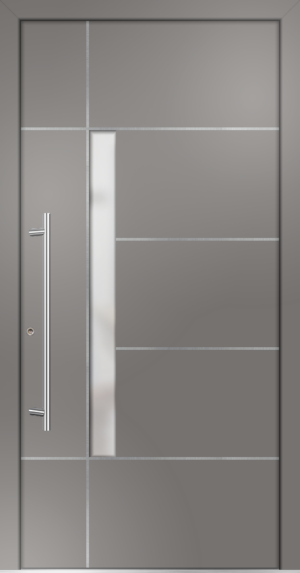 metaku Collection-f255_02_graualuminium 9007 FS_Aufsatzfüllung