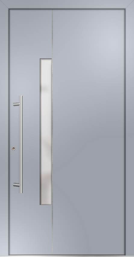 metaku Collection-f257_01_weissaluminium 9006 FS_Aufsatzfüllung