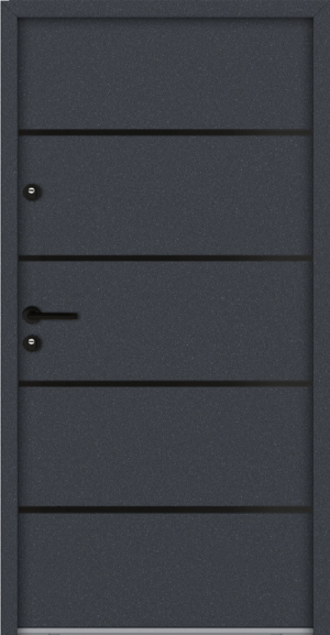 Nebeneingangstür ATS56 M522 Blackline