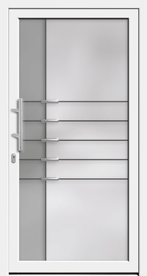 Typ 6215-02 Rodenberg Premium Ganzglas-Haustürfüllung