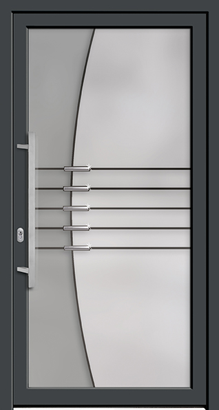 Typ 6277-02 Rodenberg Porta Plus Ganzglas-Haustürfüllung