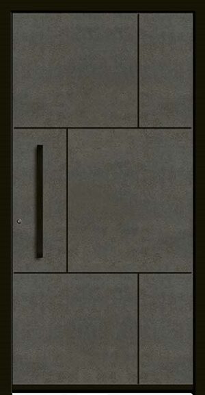 Typ 6665-43 Rodenberg Premium Kunststoff-Haustürfüllung